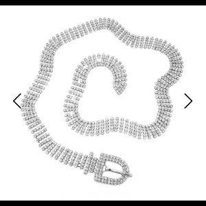 New w/o tags Frasier Belt Silver